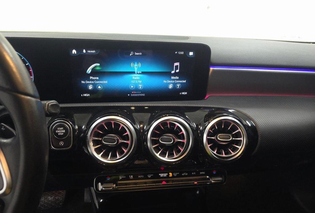 used 2022 Mercedes-Benz A-Class car, priced at $25,096