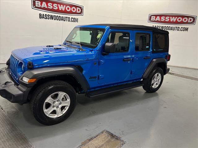used 2022 Jeep Wrangler Unlimited car, priced at $28,253