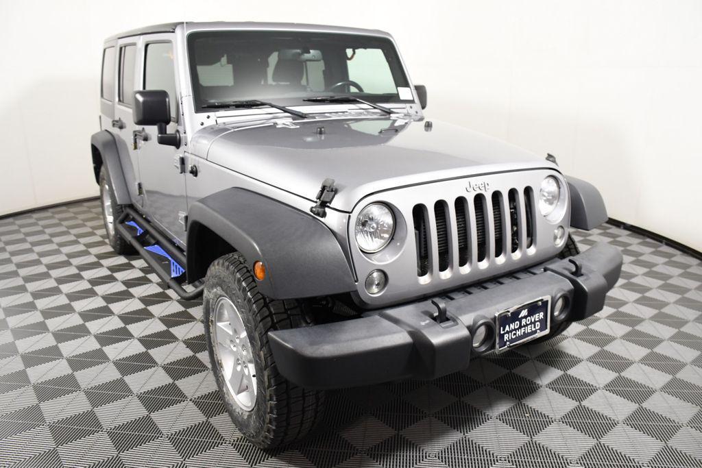 used 2017 Jeep Wrangler Unlimited car, priced at $18,597