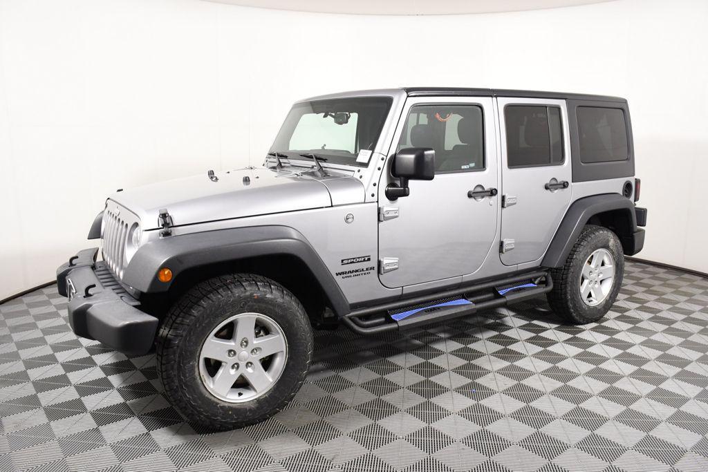 used 2017 Jeep Wrangler Unlimited car, priced at $18,597