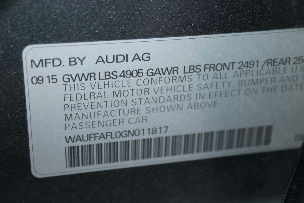 used 2016 Audi A4 car, priced at $10,500