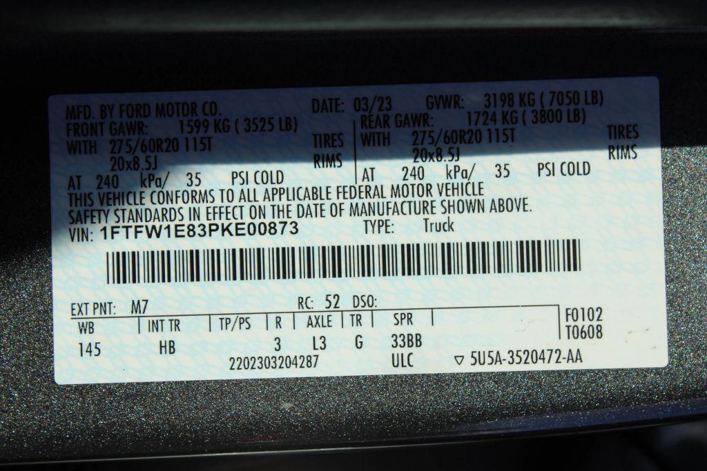 used 2023 Ford F-150 car, priced at $32,800