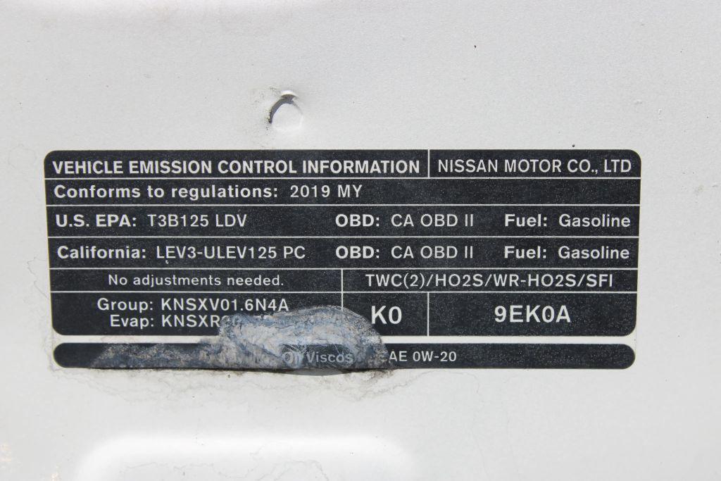 used 2019 Nissan Versa car, priced at $8,000