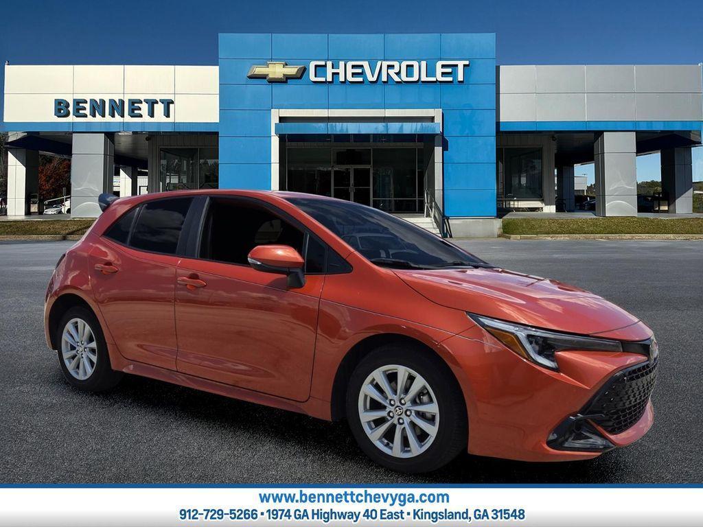 used 2025 Toyota Corolla Hatchback car, priced at $27,294