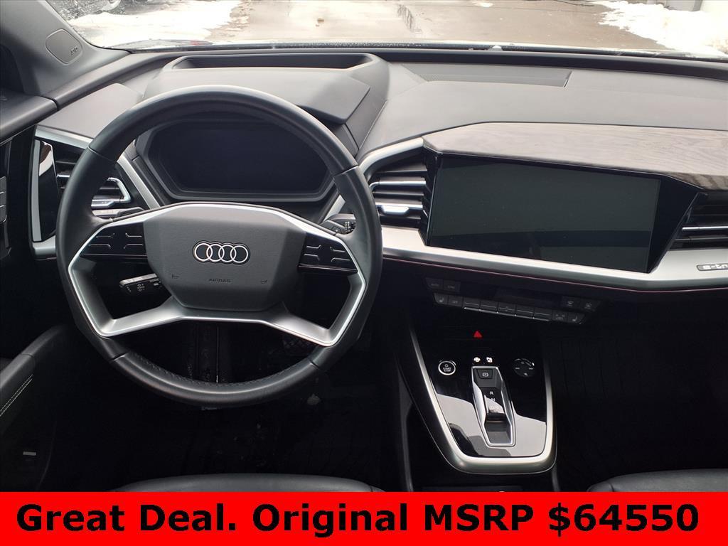 used 2023 Audi Q4 e-tron car, priced at $28,628