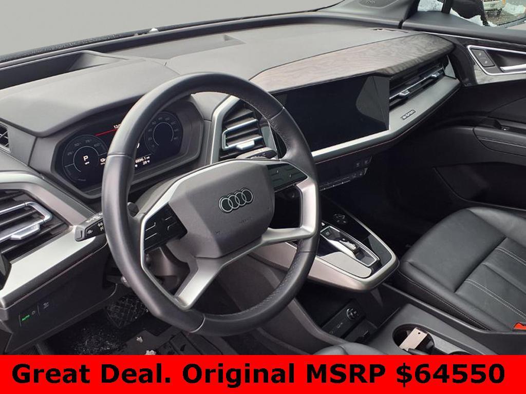 used 2023 Audi Q4 e-tron car, priced at $28,628