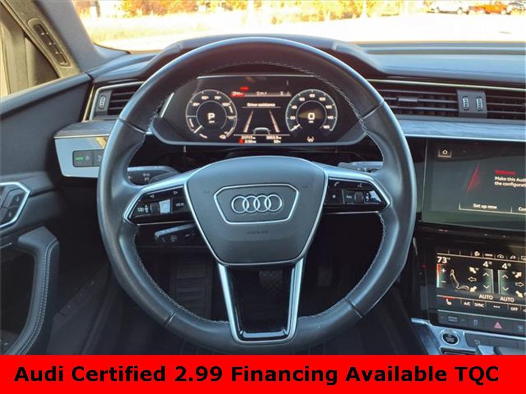 used 2023 Audi e-tron Sportback car, priced at $32,350