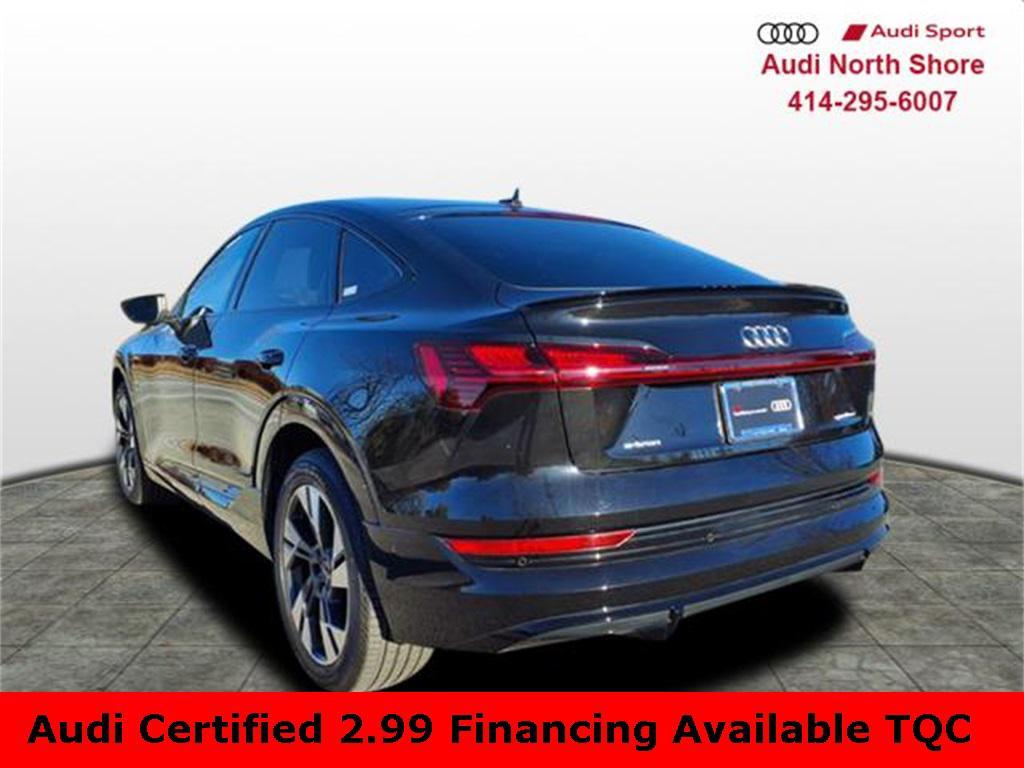 used 2023 Audi e-tron Sportback car, priced at $32,350