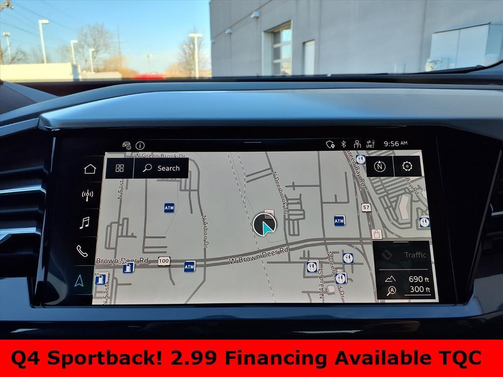 used 2023 Audi Q4 e-tron car, priced at $30,491