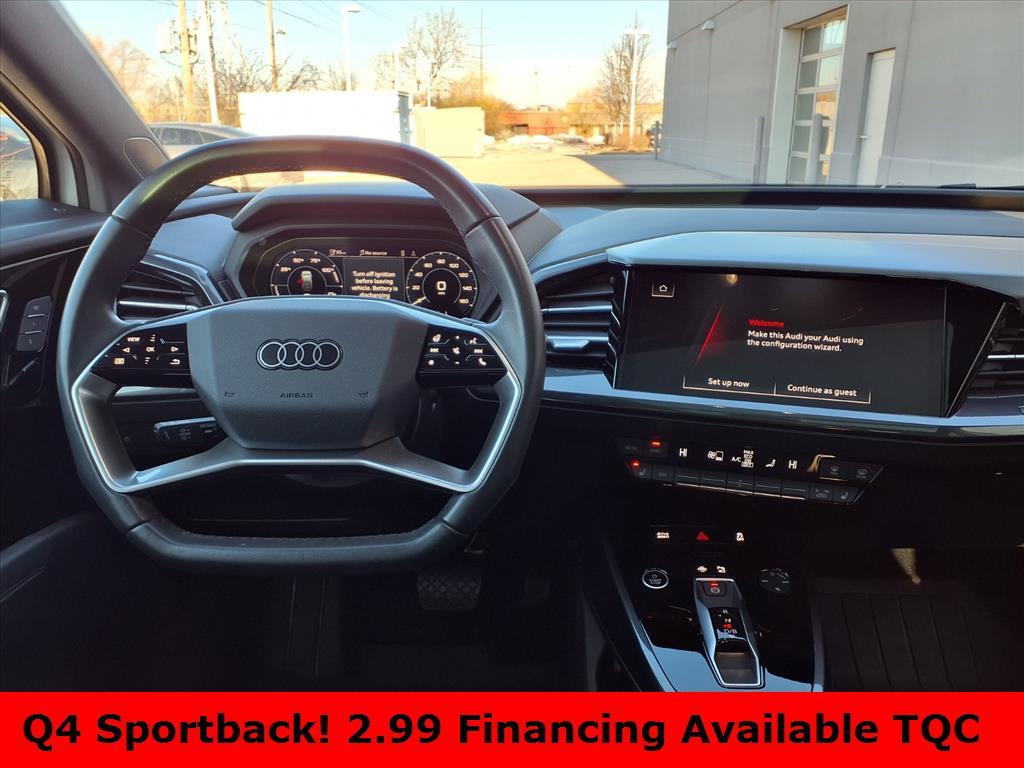 used 2023 Audi Q4 e-tron car, priced at $30,491