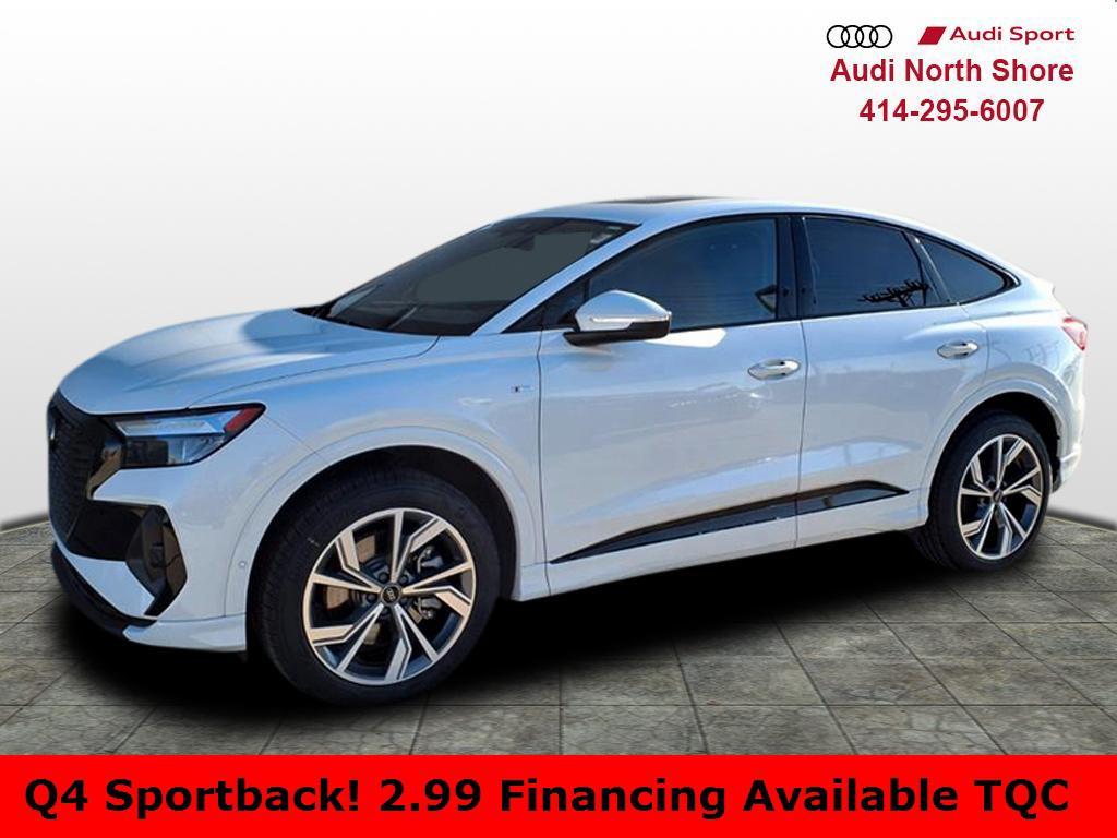 used 2023 Audi Q4 e-tron car, priced at $30,491