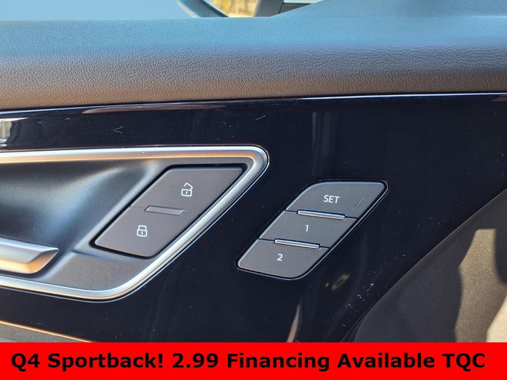 used 2023 Audi Q4 e-tron car, priced at $30,491