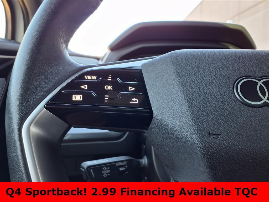 used 2023 Audi Q4 e-tron car, priced at $30,491