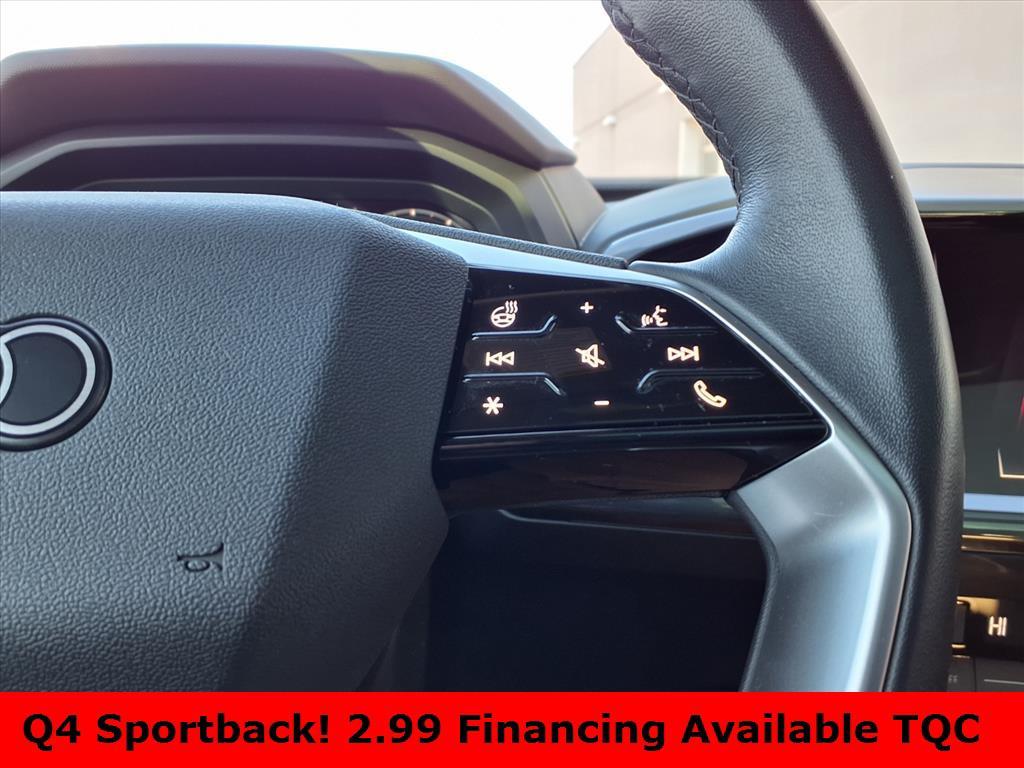 used 2023 Audi Q4 e-tron car, priced at $30,491