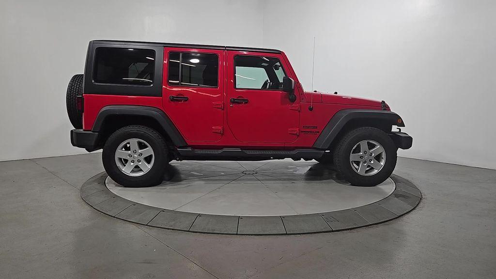 used 2016 Jeep Wrangler Unlimited car, priced at $14,923
