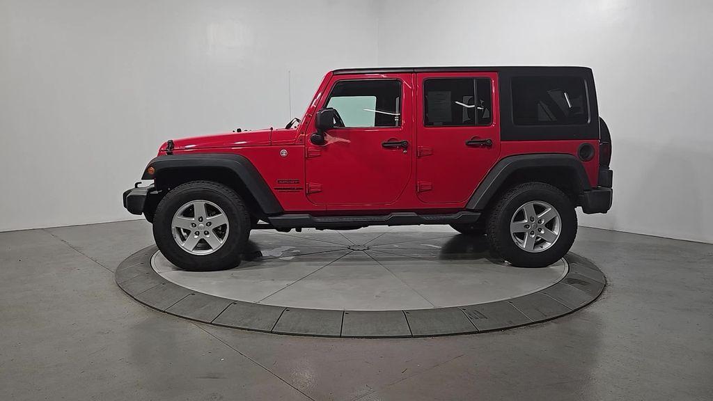 used 2016 Jeep Wrangler Unlimited car, priced at $14,923