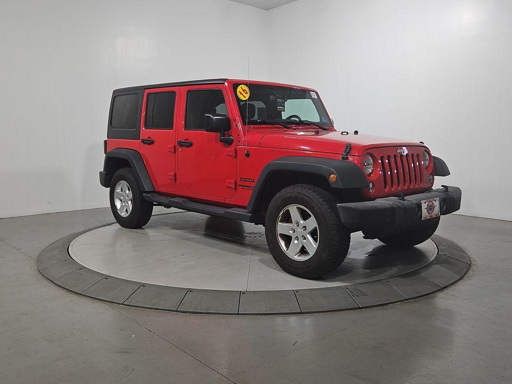 used 2016 Jeep Wrangler Unlimited car, priced at $14,923
