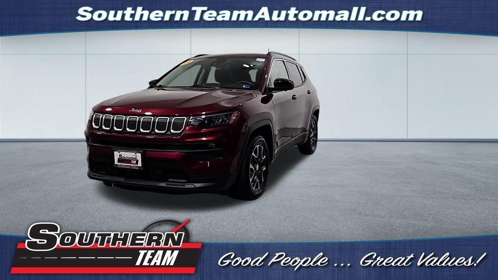 used 2022 Jeep Compass car, priced at $19,428