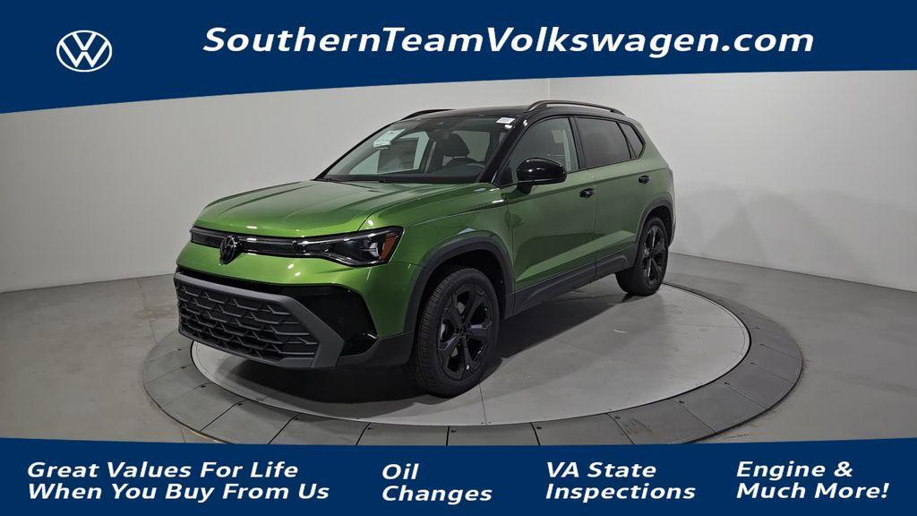 new 2025 Volkswagen Taos car, priced at $29,053
