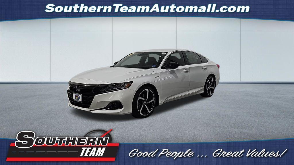 used 2022 Honda Accord Hybrid car, priced at $20,922