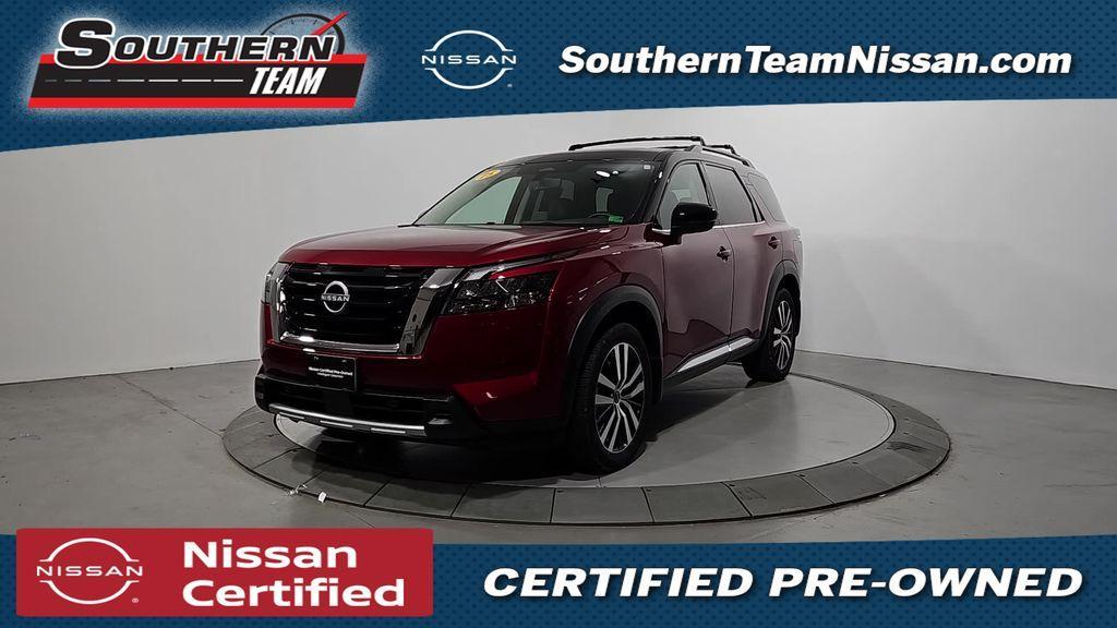 used 2025 Nissan Pathfinder car, priced at $40,915