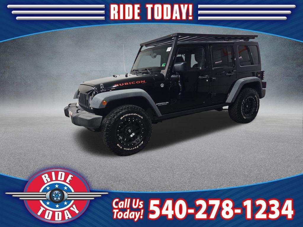 used 2014 Jeep Wrangler Unlimited car, priced at $15,700
