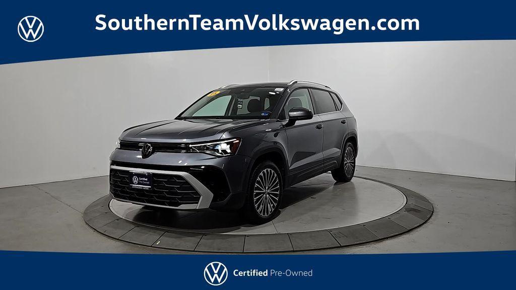 used 2025 Volkswagen Taos car, priced at $24,514