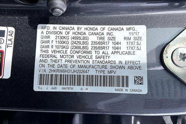 used 2018 Honda CR-V car, priced at $20,495