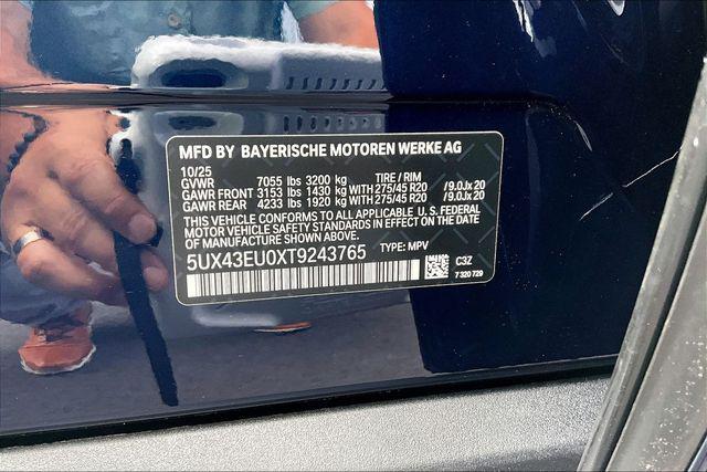 new 2026 BMW X5 PHEV car, priced at $82,025