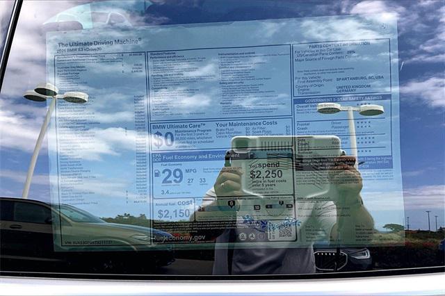 new 2026 BMW X3 car, priced at $58,675