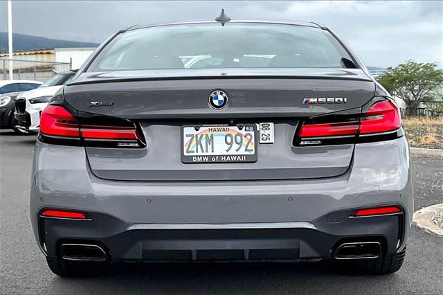 used 2022 BMW M550 car, priced at $55,995