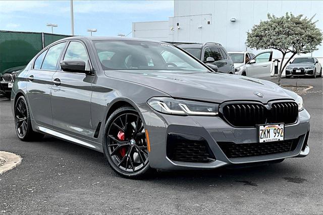 used 2022 BMW M550 car, priced at $55,995