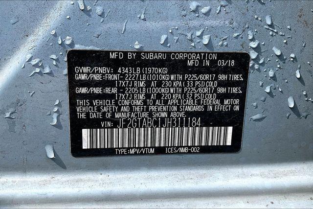 used 2018 Subaru Crosstrek car, priced at $18,495