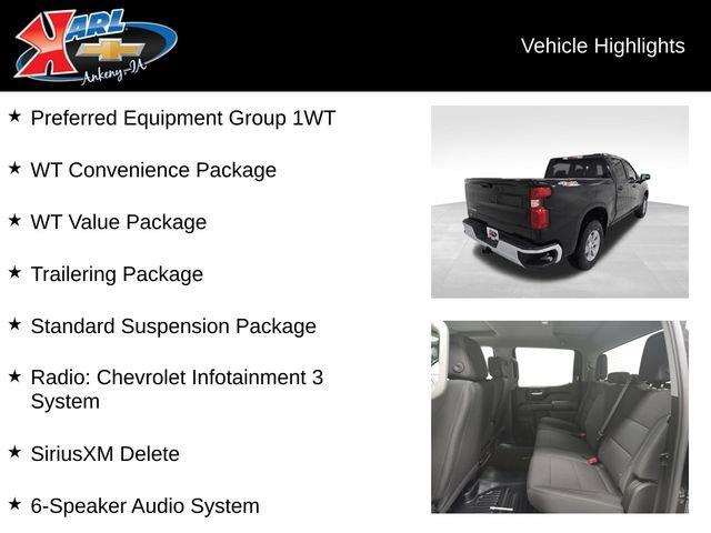 new 2026 Chevrolet Silverado 1500 car, priced at $46,784