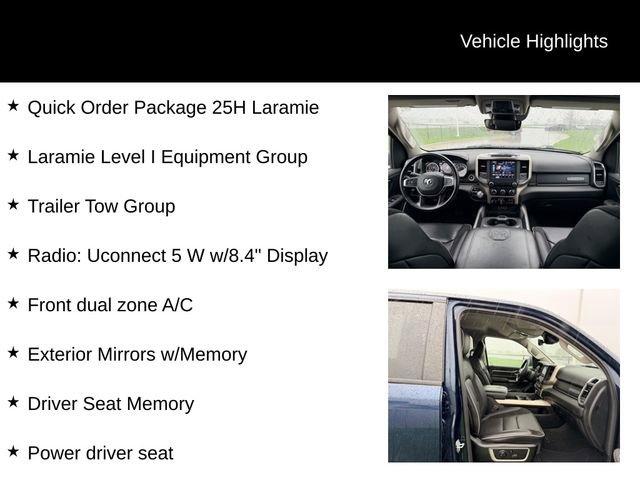used 2022 Ram 1500 car, priced at $38,987