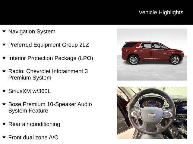 used 2021 Chevrolet Traverse car, priced at $25,611