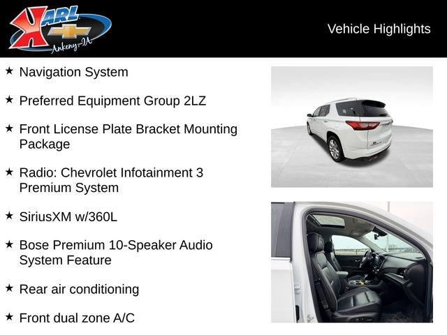 used 2021 Chevrolet Traverse car, priced at $33,987