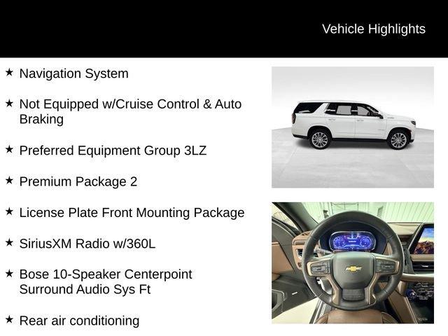 used 2023 Chevrolet Tahoe car, priced at $67,987