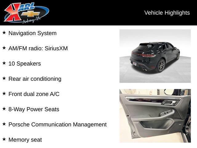 used 2022 Porsche Macan car, priced at $54,437