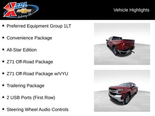 used 2019 Chevrolet Silverado 1500 car, priced at $26,987