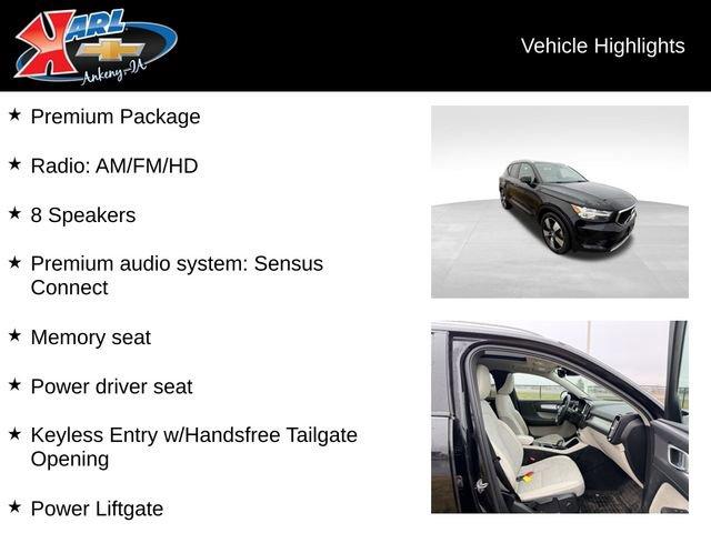 used 2020 Volvo XC40 car, priced at $19,987