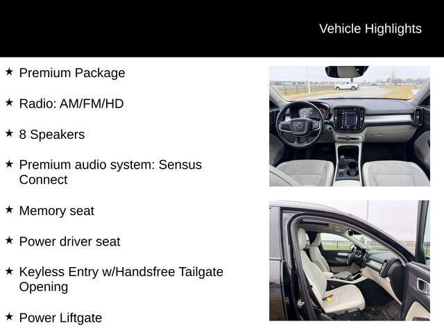 used 2020 Volvo XC40 car, priced at $19,987