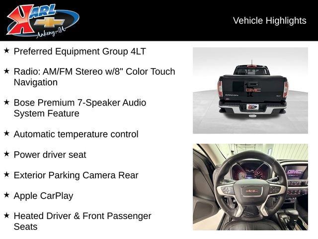 used 2016 GMC Canyon car, priced at $24,987