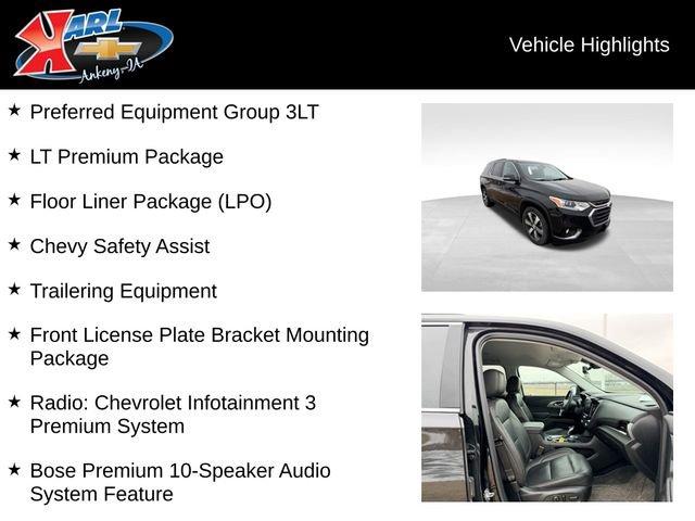 used 2021 Chevrolet Traverse car, priced at $23,987