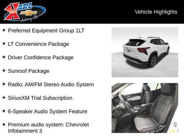 new 2026 Chevrolet Trax car, priced at $25,780