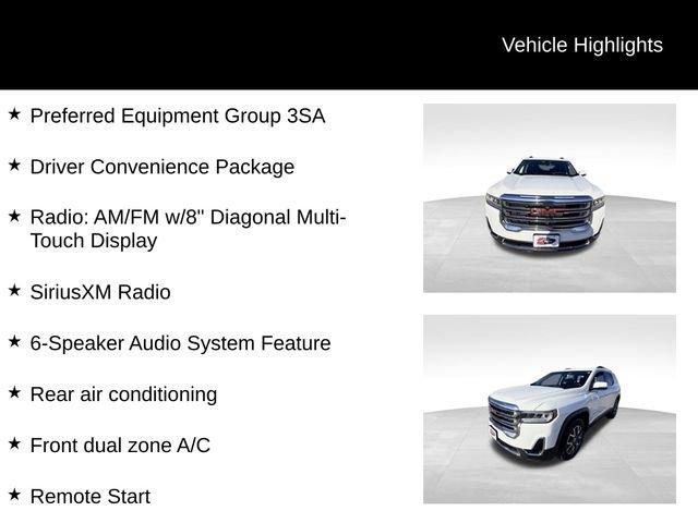 used 2020 GMC Acadia car, priced at $19,987