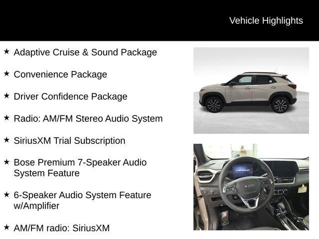 new 2026 Chevrolet TrailBlazer car, priced at $34,352