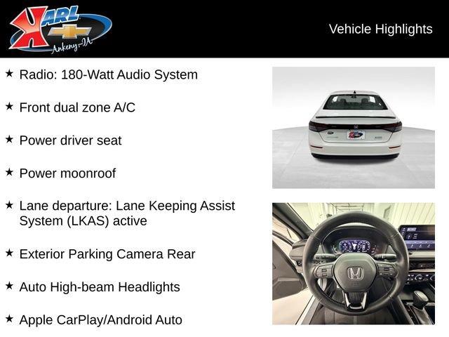 used 2023 Honda Accord Hybrid car, priced at $28,987