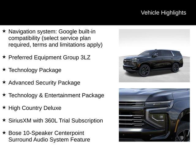 new 2026 Chevrolet Tahoe car, priced at $95,304