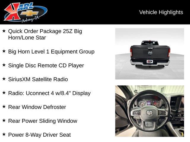 used 2019 Ram 1500 car, priced at $26,987